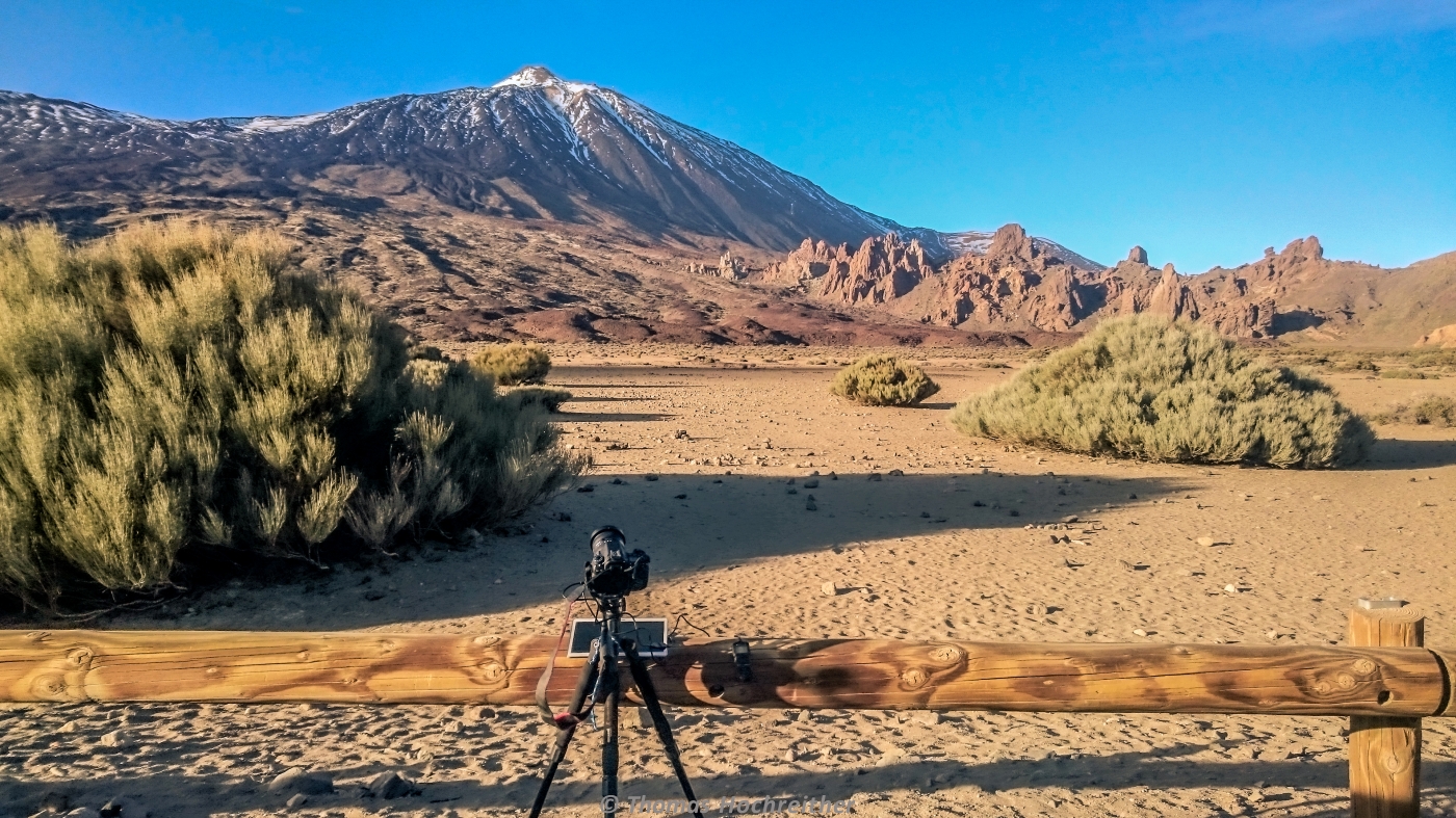 Fotolocation am Teide